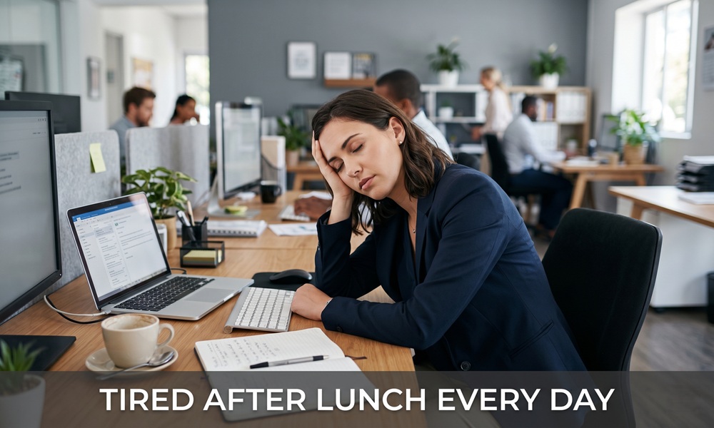 After Lunch Routine Tired After Lunch Every Day? Causes & Quick Fixes That Work